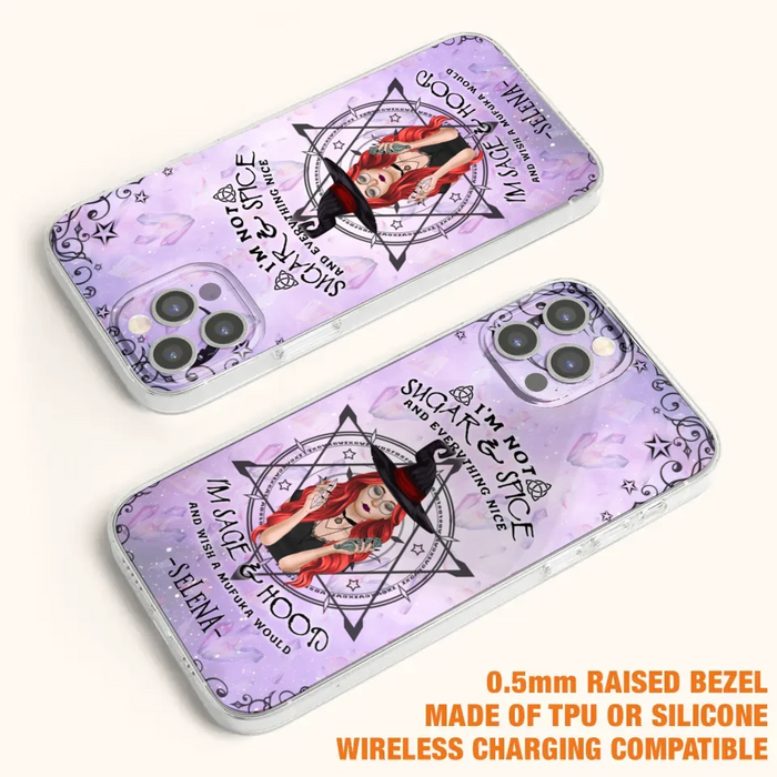 Custom Personalized Witch Phone Case - Best Halloween Gift - Case For iPhone And Samsung - 
 DFESX1