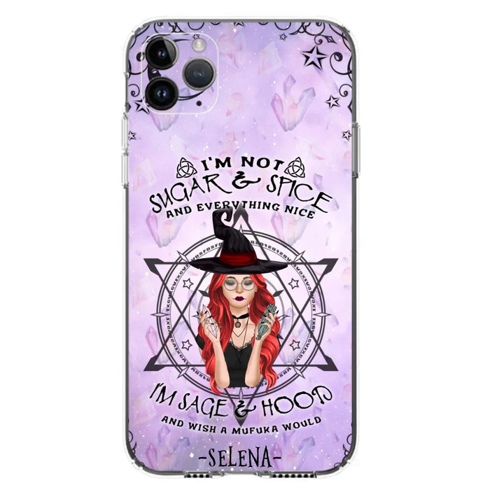 Custom Personalized Witch Phone Case - Best Halloween Gift - Case For iPhone And Samsung - 
 DFESX1