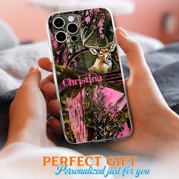 Custom Phone Case For Hunting Girls