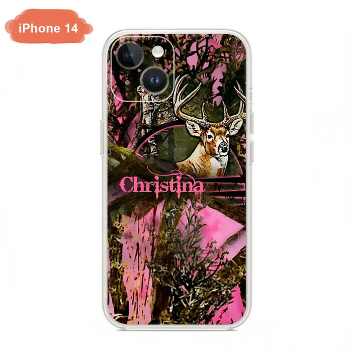 Custom Phone Case For Hunting Girls