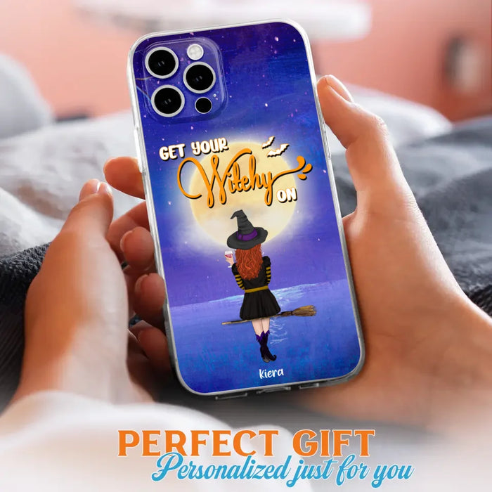 Custom Personalized Witchy Phone Case - Up to 4 Witches- Get Your Witchy On - Phone Case For iPhone, Samsung - OCEL9Z