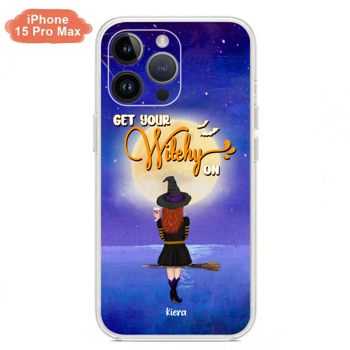 Custom Personalized Witchy Phone Case - Up to 4 Witches- Get Your Witchy On - Phone Case For iPhone, Samsung - OCEL9Z