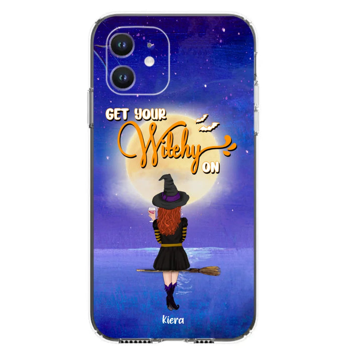 Custom Personalized Witchy Phone Case - Up to 4 Witches- Get Your Witchy On - Phone Case For iPhone, Samsung - OCEL9Z