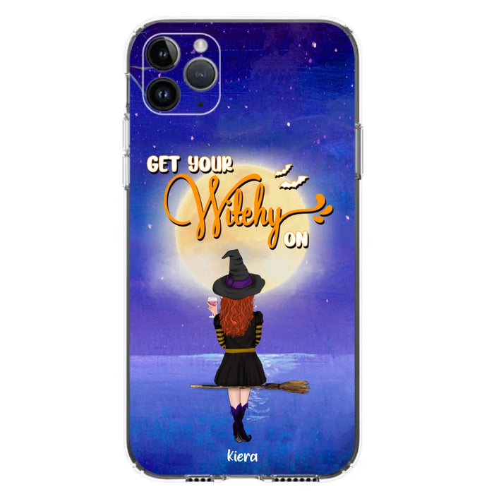 Custom Personalized Witchy Phone Case - Up to 4 Witches- Get Your Witchy On - Phone Case For iPhone, Samsung - OCEL9Z