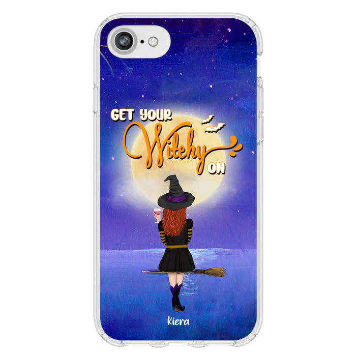 Custom Personalized Witchy Phone Case - Up to 4 Witches- Get Your Witchy On - Phone Case For iPhone, Samsung - OCEL9Z