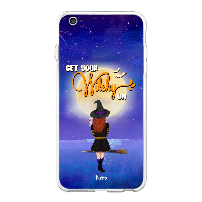 Custom Personalized Witchy Phone Case - Up to 4 Witches- Get Your Witchy On - Phone Case For iPhone, Samsung - OCEL9Z
