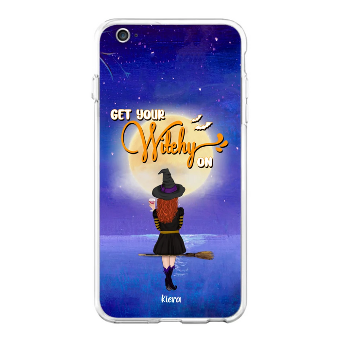 Custom Personalized Witchy Phone Case - Up to 4 Witches- Get Your Witchy On - Phone Case For iPhone, Samsung - OCEL9Z