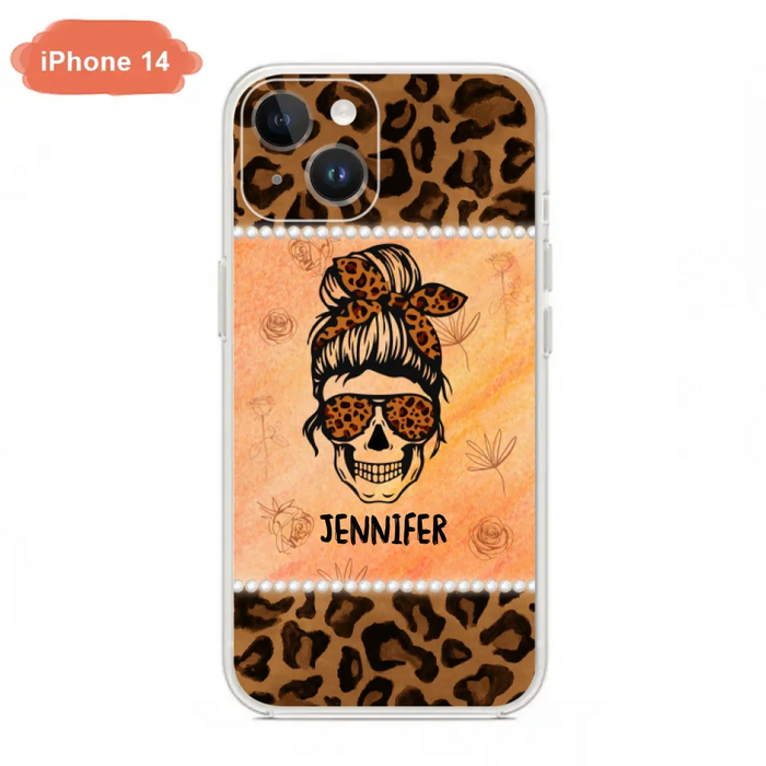 Custom Personalized Skull Phone Case - Phone Case For iPhone, Samsung and Xiaomi