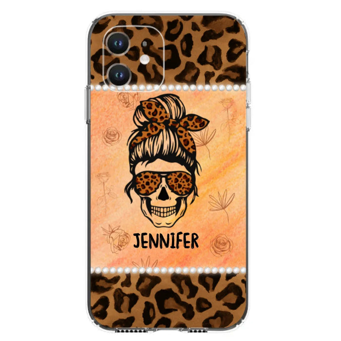 Custom Personalized Skull Phone Case - Phone Case For iPhone, Samsung and Xiaomi