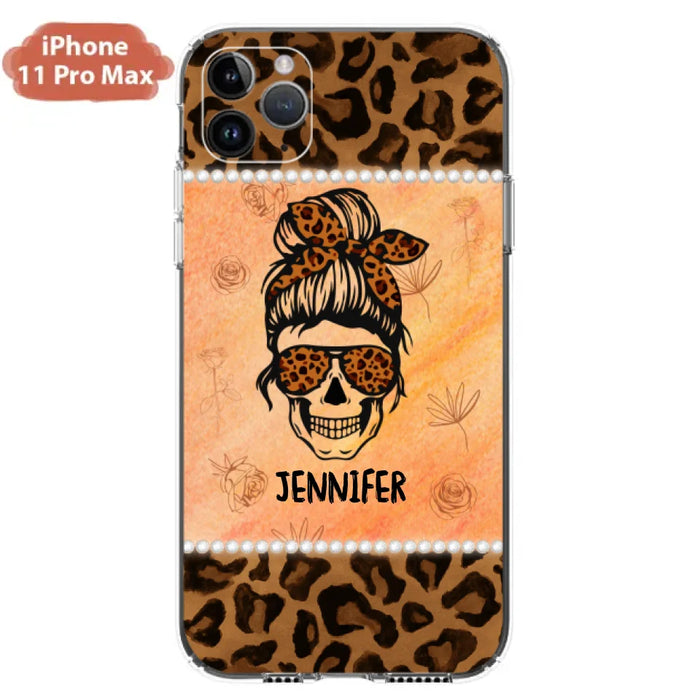 Custom Personalized Skull Phone Case - Phone Case For iPhone, Samsung and Xiaomi