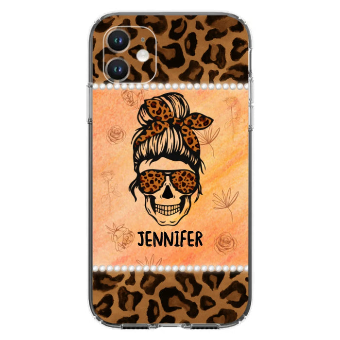 Custom Personalized Skull Phone Case - Phone Case For iPhone, Samsung and Xiaomi