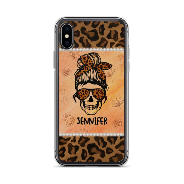 Custom Personalized Skull Phone Case - Phone Case For iPhone, Samsung and Xiaomi