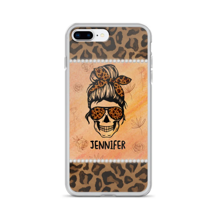 Custom Personalized Skull Phone Case - Phone Case For iPhone, Samsung and Xiaomi