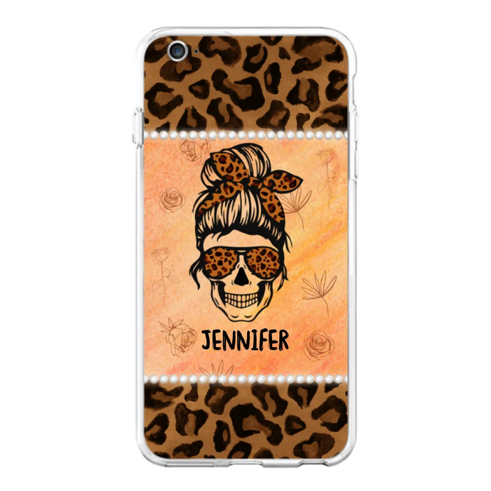 Custom Personalized Skull Phone Case - Phone Case For iPhone, Samsung and Xiaomi