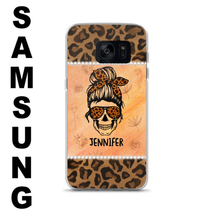 Custom Personalized Skull Phone Case - Phone Case For iPhone, Samsung and Xiaomi