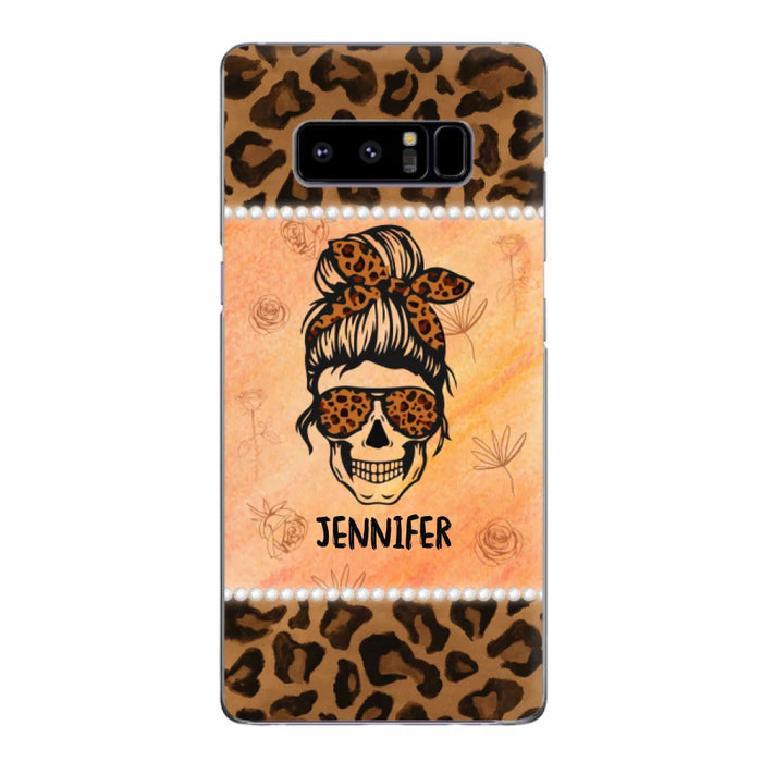 Custom Personalized Skull Phone Case - Phone Case For iPhone, Samsung and Xiaomi