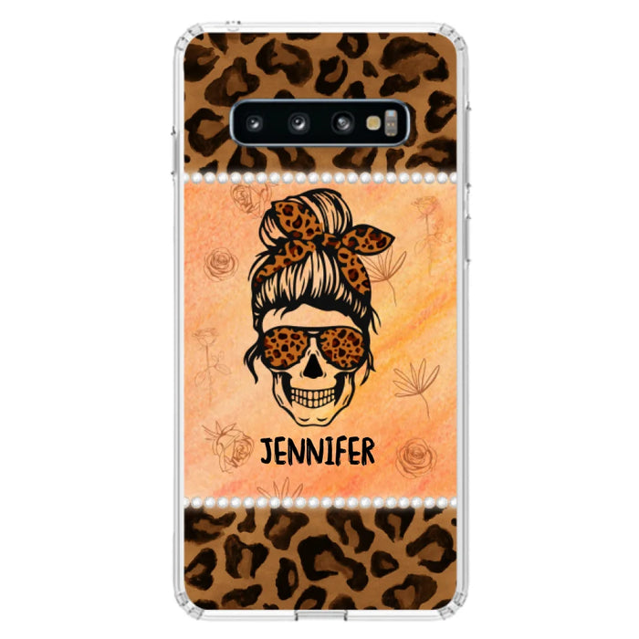 Custom Personalized Skull Phone Case - Phone Case For iPhone, Samsung and Xiaomi