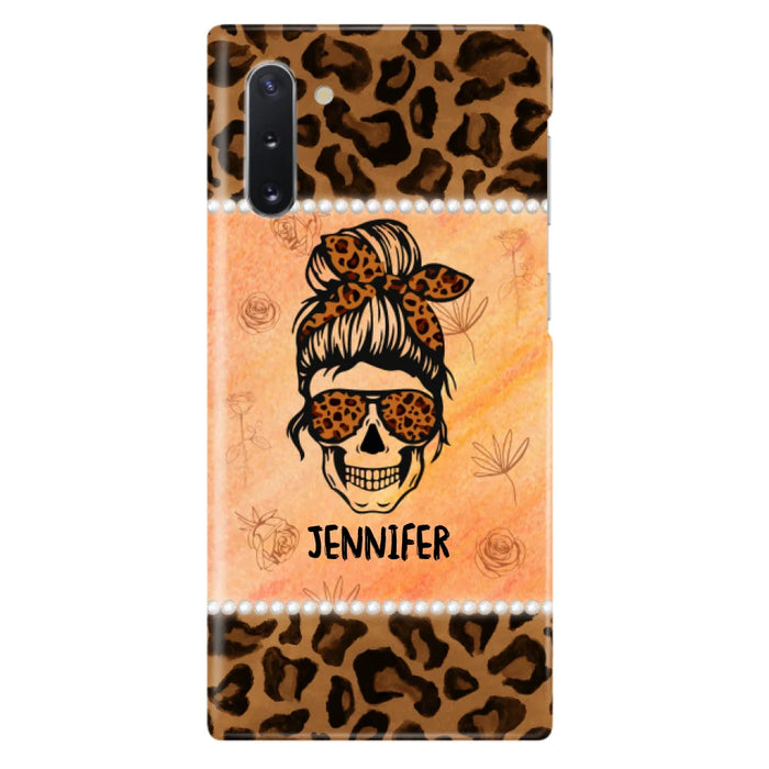 Custom Personalized Skull Phone Case - Phone Case For iPhone, Samsung and Xiaomi