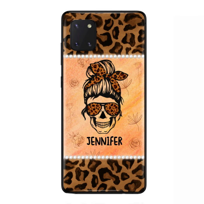 Custom Personalized Skull Phone Case - Phone Case For iPhone, Samsung and Xiaomi