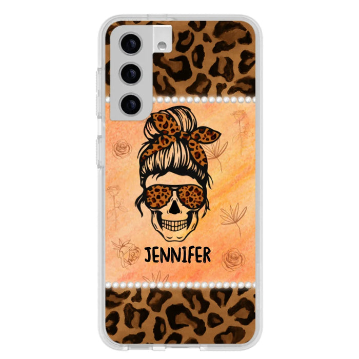 Custom Personalized Skull Phone Case - Phone Case For iPhone, Samsung and Xiaomi