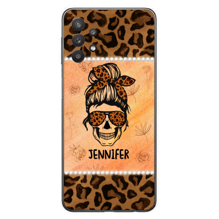 Custom Personalized Skull Phone Case - Phone Case For iPhone, Samsung and Xiaomi