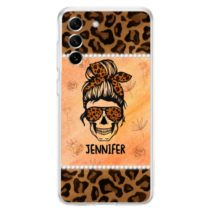 Custom Personalized Skull Phone Case - Phone Case For iPhone, Samsung and Xiaomi