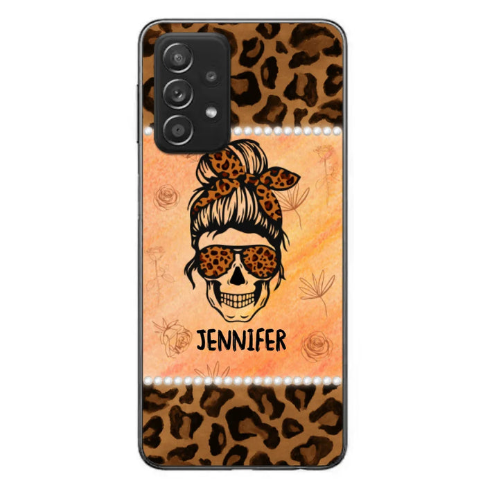 Custom Personalized Skull Phone Case - Phone Case For iPhone, Samsung and Xiaomi