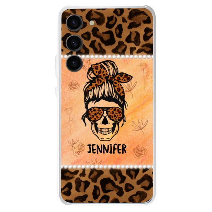 Custom Personalized Skull Phone Case - Phone Case For iPhone, Samsung and Xiaomi