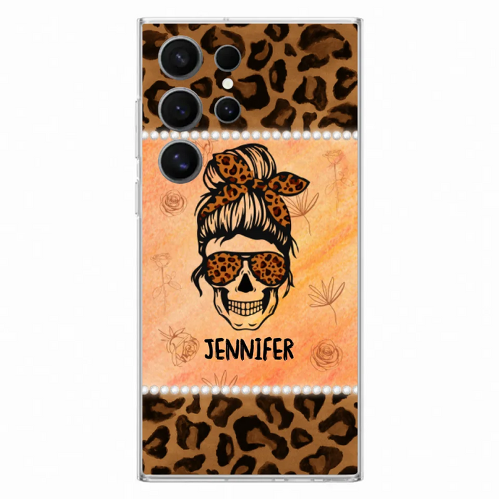 Custom Personalized Skull Phone Case - Phone Case For iPhone, Samsung and Xiaomi