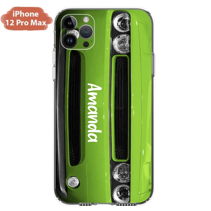 Custom Personalized Phone Case - Muscle Car Phone Case For iPhone, Samsung and Xiaomi