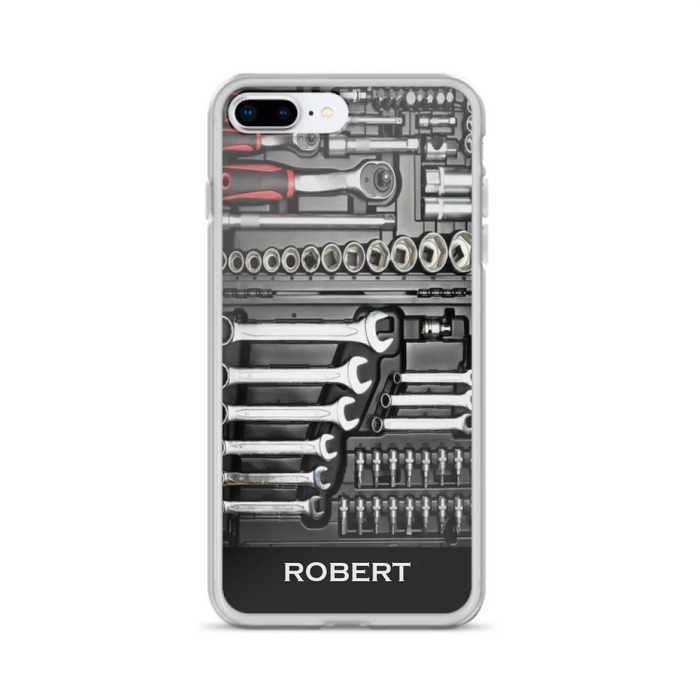 Custom Personalized Mechanic Toolbox Phone Case - Case For iPhone, Samsung And Xiaomi - RCT18X