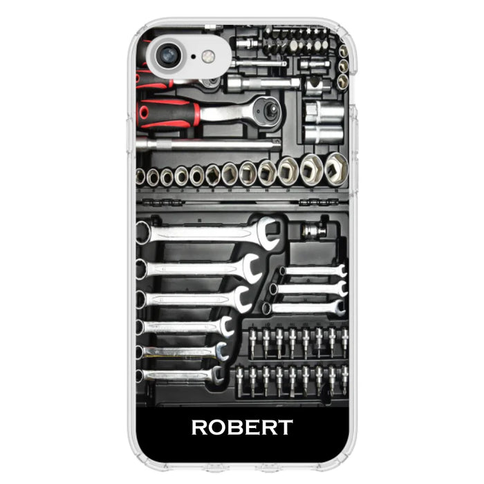 Custom Personalized Mechanic Toolbox Phone Case - Case For iPhone, Samsung And Xiaomi - RCT18X