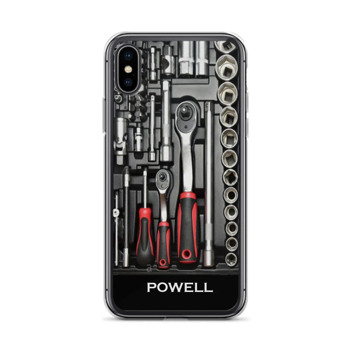 Custom Personalized Mechanic Toolbox Phone Case - Case For iPhone, Samsung And Xiaomi - RCT18X