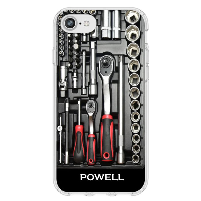 Custom Personalized Mechanic Toolbox Phone Case - Case For iPhone, Samsung And Xiaomi - RCT18X