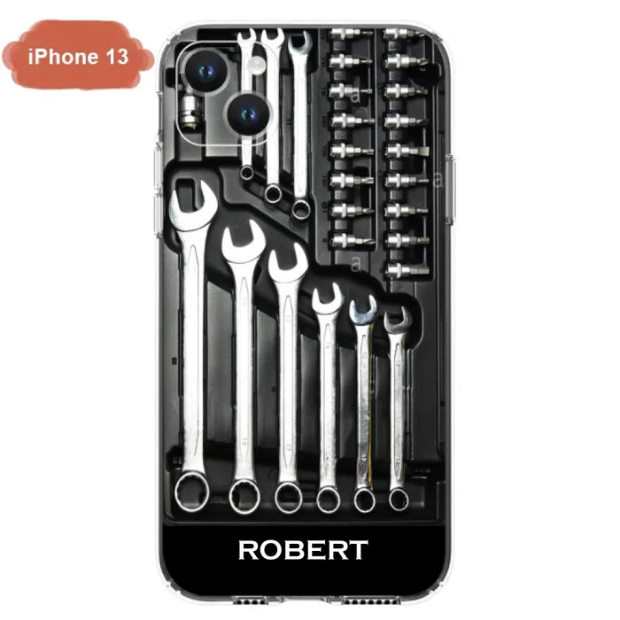 Custom Personalized Tool Box Phone Case - Case For iPhone, Samsung and Xiaomi - RCT18X