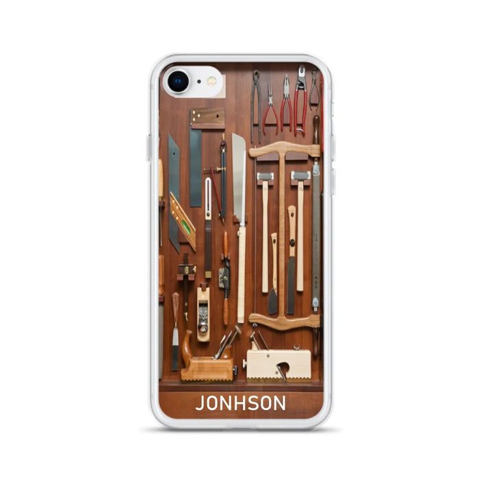 Custom Personalized Carpenter Toolbox Phone Case - Case For iPhone, Samsung And Xiaomi - J59VWE