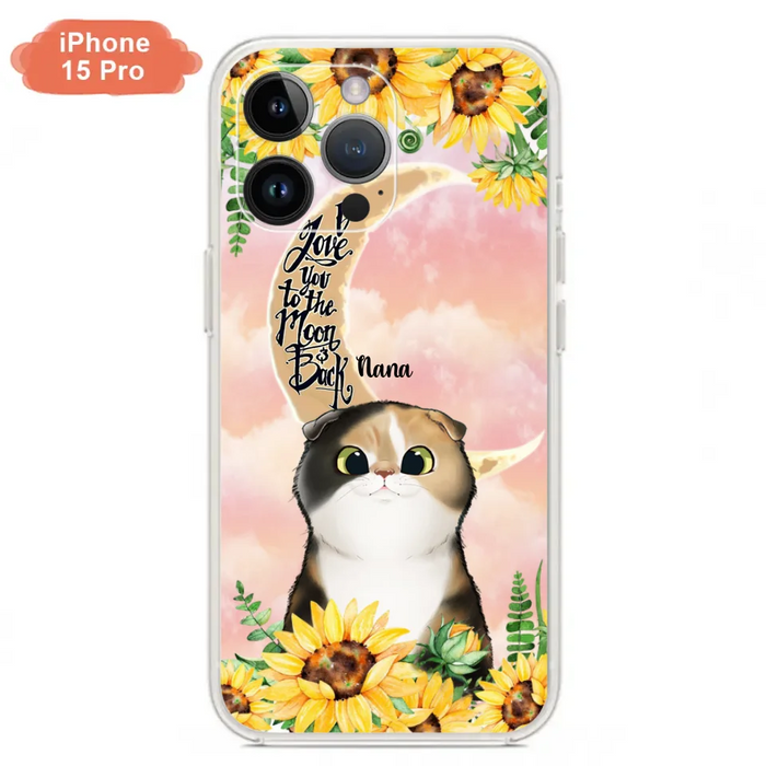 Custom Personalized Cat Phone Case - Best Gift Idea For Cat Lovers With Upto 7 Cats - Case For iPhone, Samsung and Xiaomi