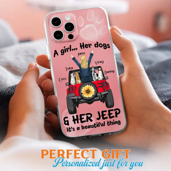 Custom Personalized Dog Mom & Off-road Phone case - Case For Iphone and Samsung - 2OTN07