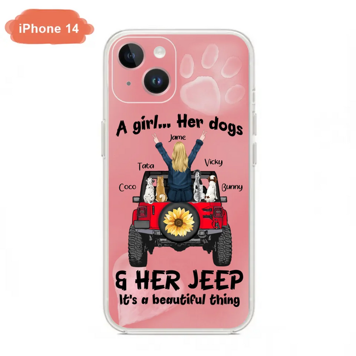 Custom Personalized Dog Mom & Off-road Phone case - Case For Iphone and Samsung - 2OTN07