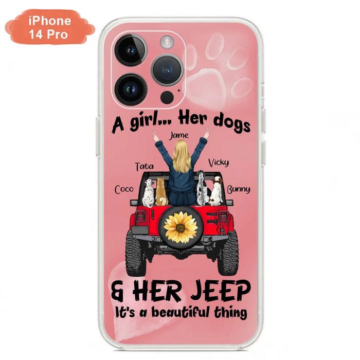 Custom Personalized Dog Mom & Off-road Phone case - Case For Iphone and Samsung - 2OTN07