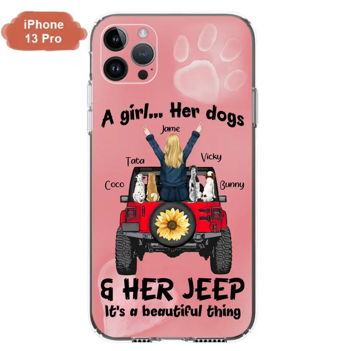 Custom Personalized Dog Mom & Off-road Phone case - Case For Iphone and Samsung - 2OTN07