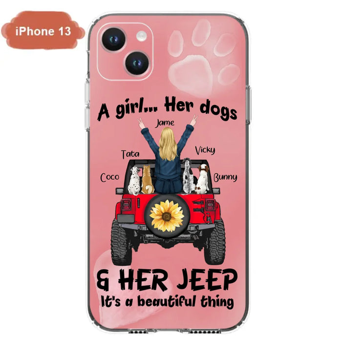 Custom Personalized Dog Mom & Off-road Phone case - Case For Iphone and Samsung - 2OTN07