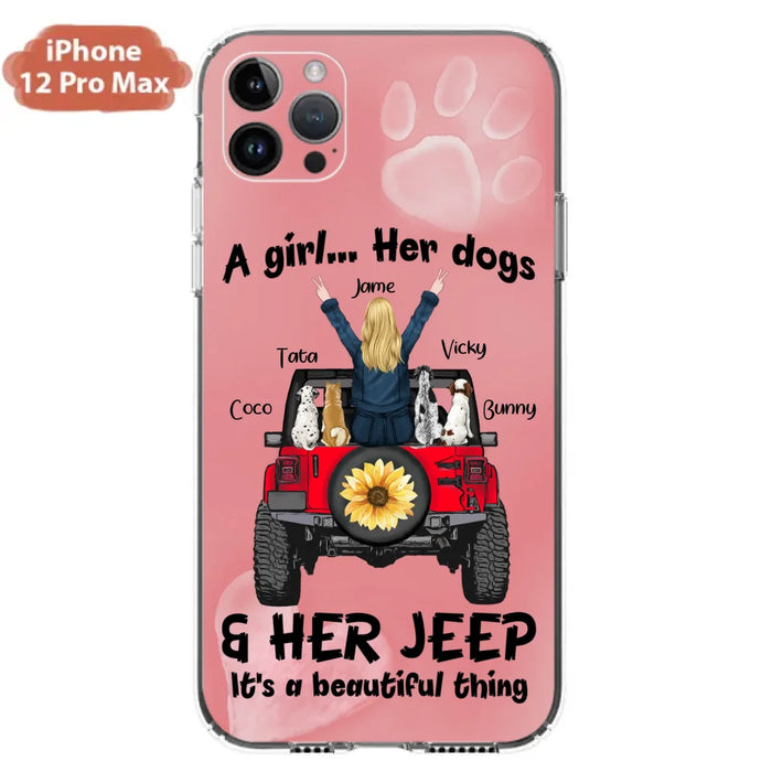 Custom Personalized Dog Mom & Off-road Phone case - Case For Iphone and Samsung - 2OTN07