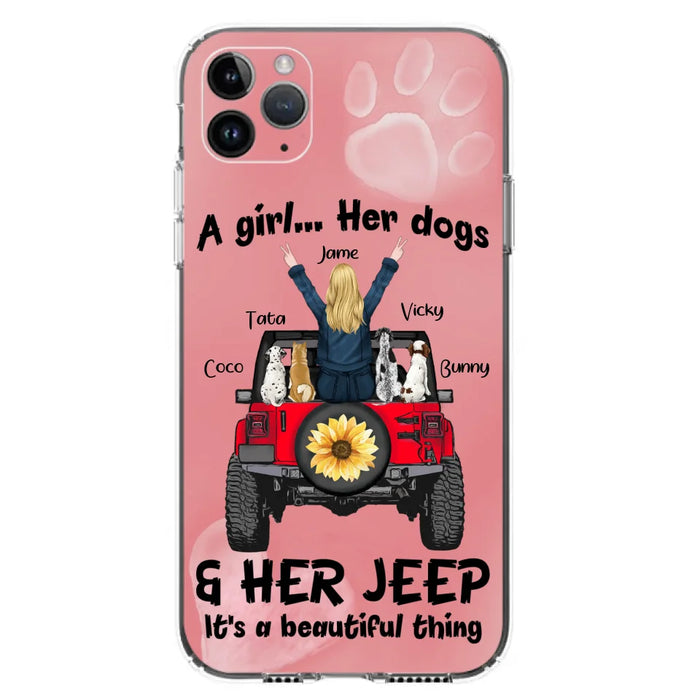 Custom Personalized Dog Mom & Off-road Phone case - Case For Iphone and Samsung - 2OTN07