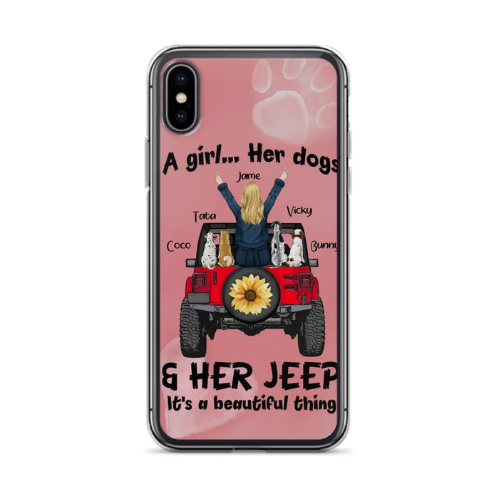 Custom Personalized Dog Mom & Off-road Phone case - Case For Iphone and Samsung - 2OTN07