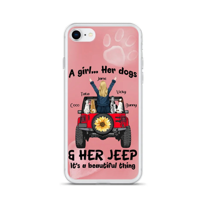 Custom Personalized Dog Mom & Off-road Phone case - Case For Iphone and Samsung - 2OTN07