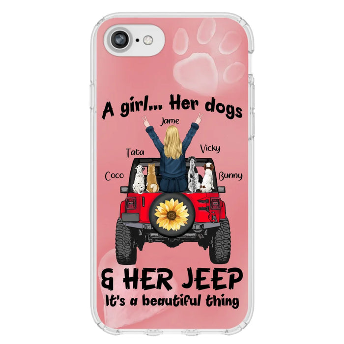 Custom Personalized Dog Mom & Off-road Phone case - Case For Iphone and Samsung - 2OTN07