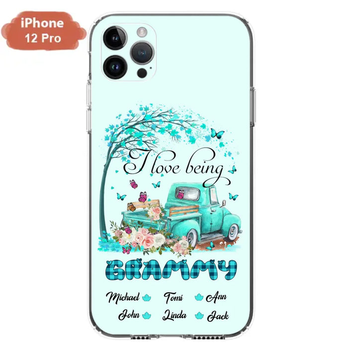 Custom Personalized Phone Case - I Love Being Grandma - R5OIKQ