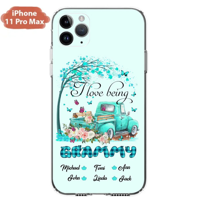 Custom Personalized Phone Case - I Love Being Grandma - R5OIKQ