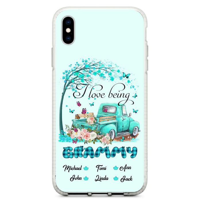 Custom Personalized Phone Case - I Love Being Grandma - R5OIKQ